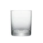 Old fashioned whiskey glass 300 ml on white background.