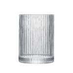 Ribbed Straight Tumbler Glass 250–380 ml (8–13 oz) on white background.