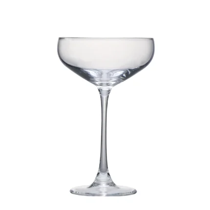 High-Stemmed Coupe Cocktail Glass 340 ml (11 oz) on white background