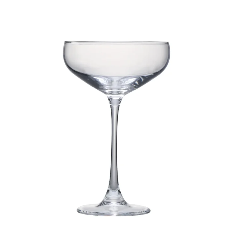 High-Stemmed Coupe Cocktail Glass 340 ml (11 oz) on white background